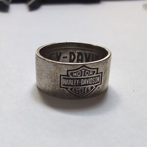 Harley-Davidson Silver Band Ring